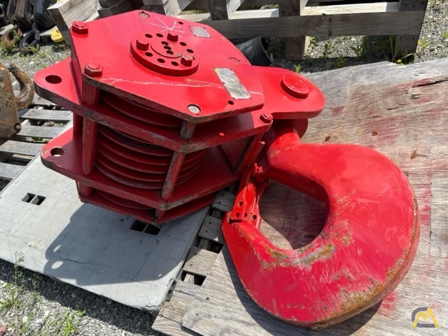 Johnson Heavy Duty 90 Ton Hook Block – 5 Sheave, 3/4