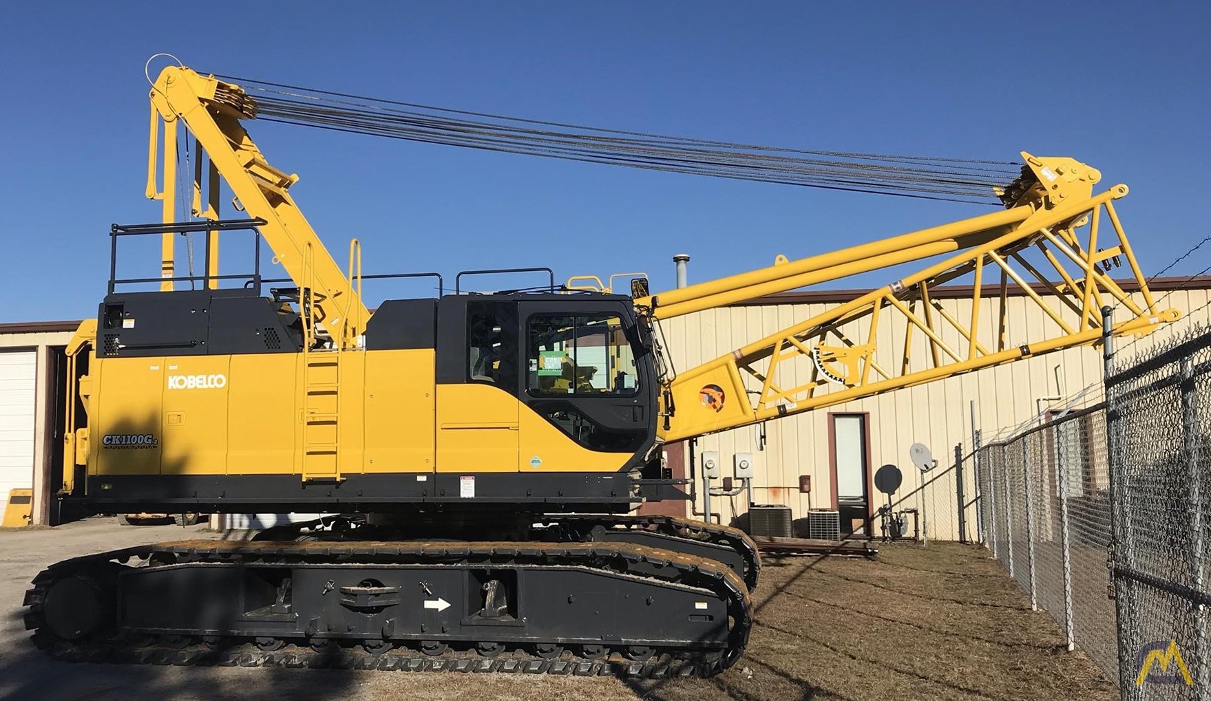 Kobelco CK1100G 110-Ton Lattice Boom Crawler Crane 0