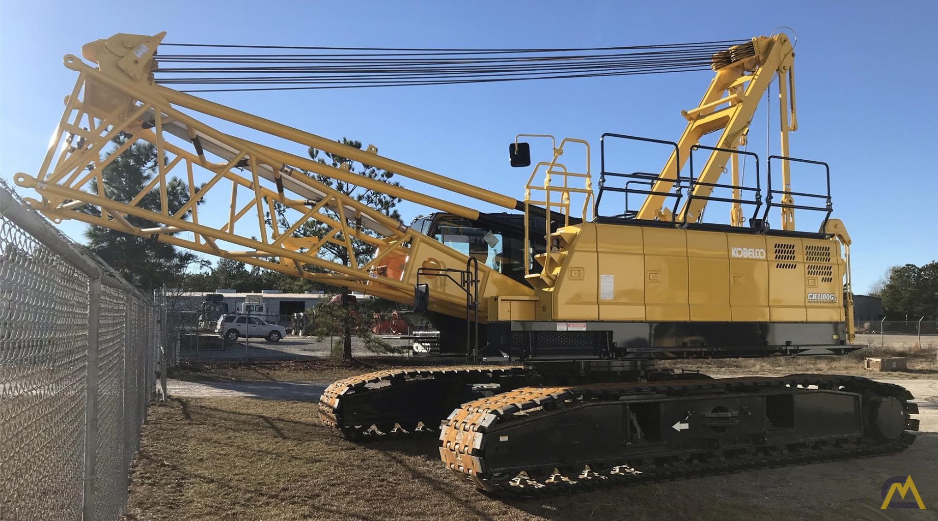 Kobelco CK1100G 110-Ton Lattice Boom Crawler Crane 1