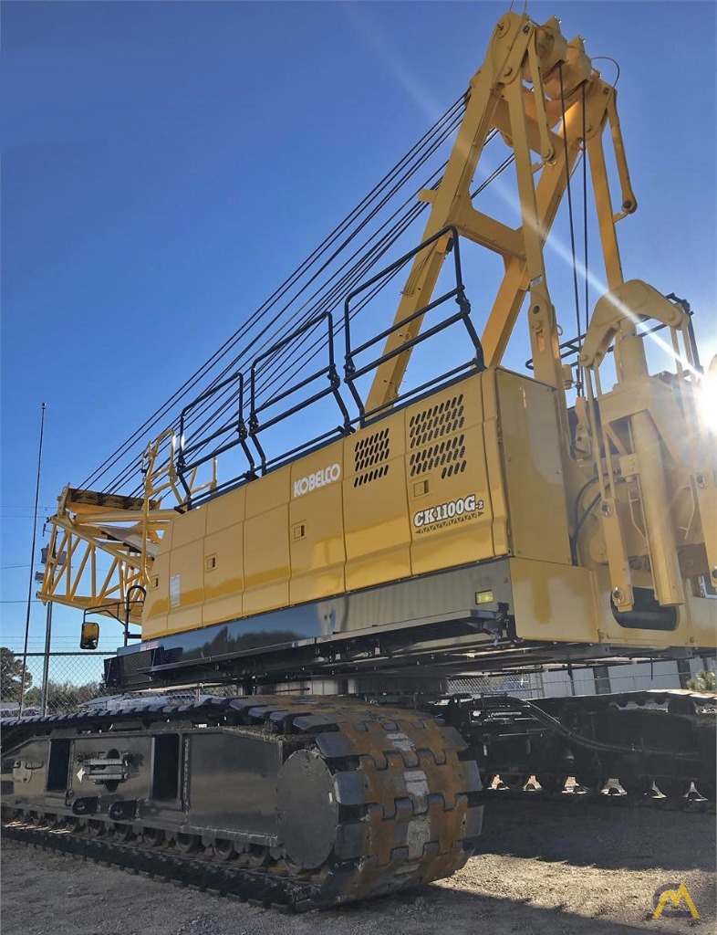 Kobelco CK1100G 110-Ton Lattice Boom Crawler Crane 2