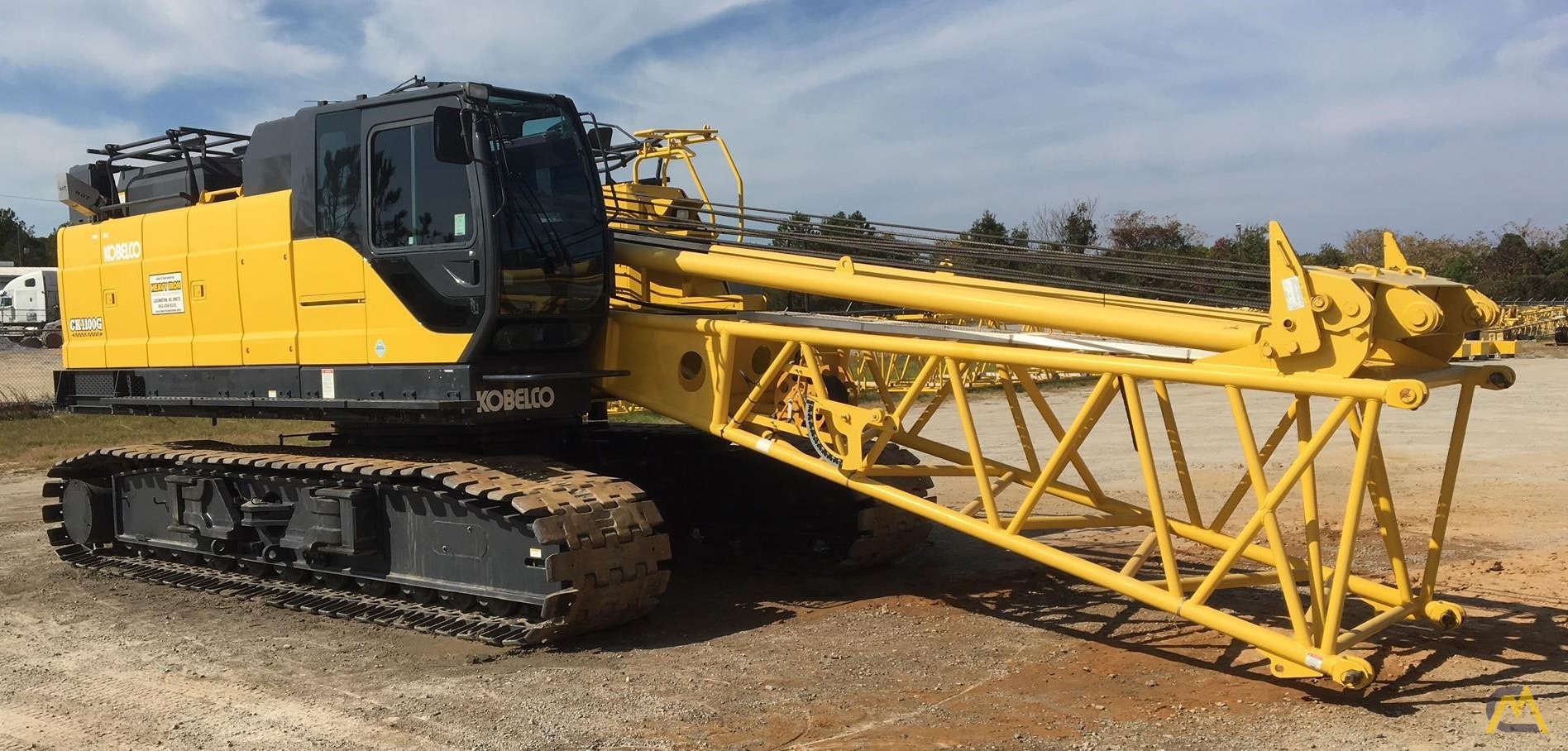 Kobelco CK1100G 110-Ton Lattice Boom Crawler Crane 0