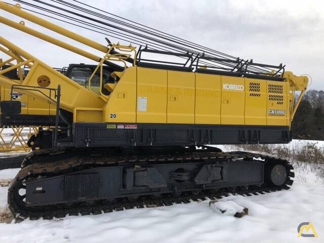 Kobelco CK1100G 110-Ton Lattice Boom Crawler Crane  2