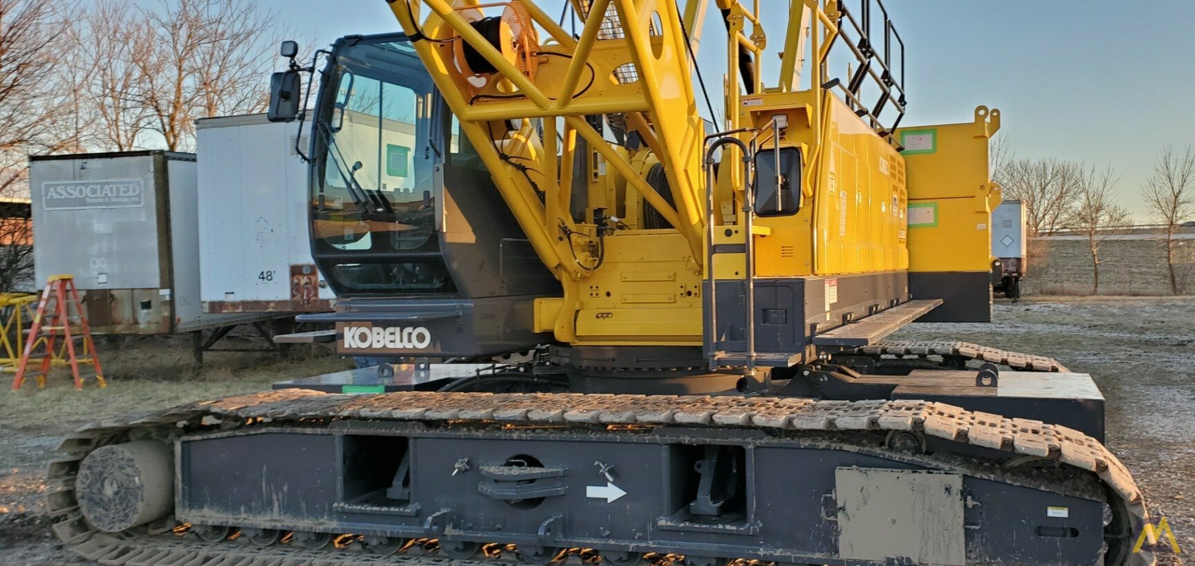 Kobelco CK1100G 110-ton Lattice Boom Crawler Crane 1