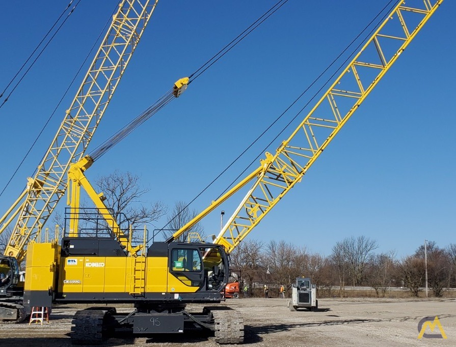 Kobelco CK1100G 110-ton Lattice Boom Crawler Crane 2