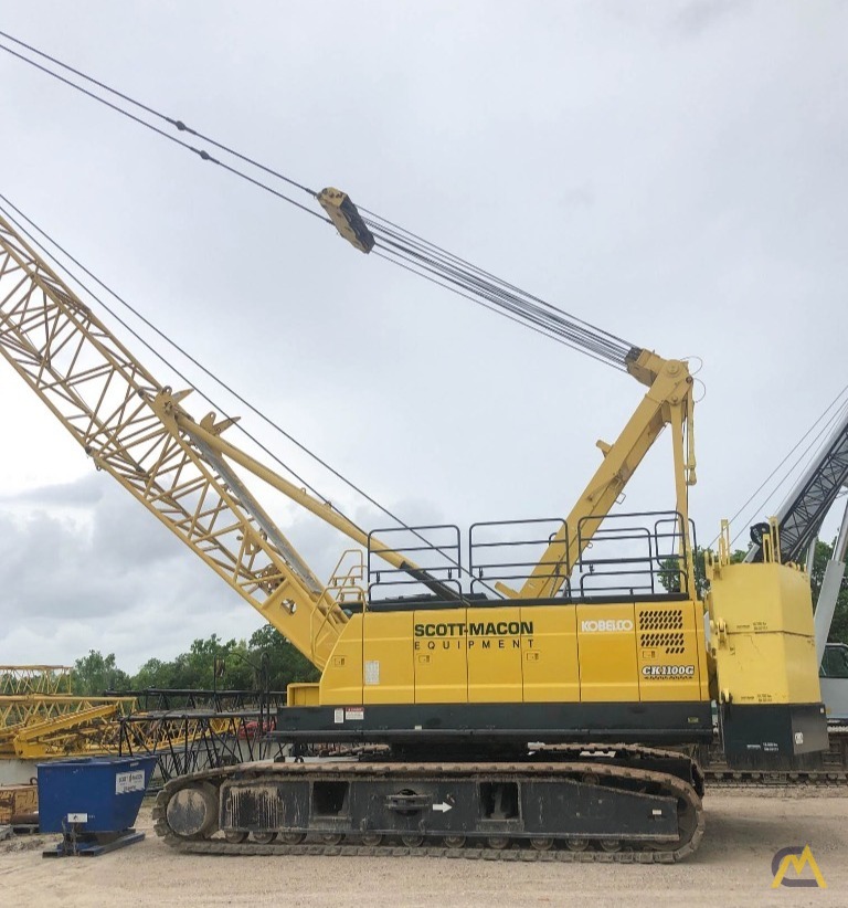 Kobelco CK1100G 110-Ton Lattice Boom Crawler Crane 1