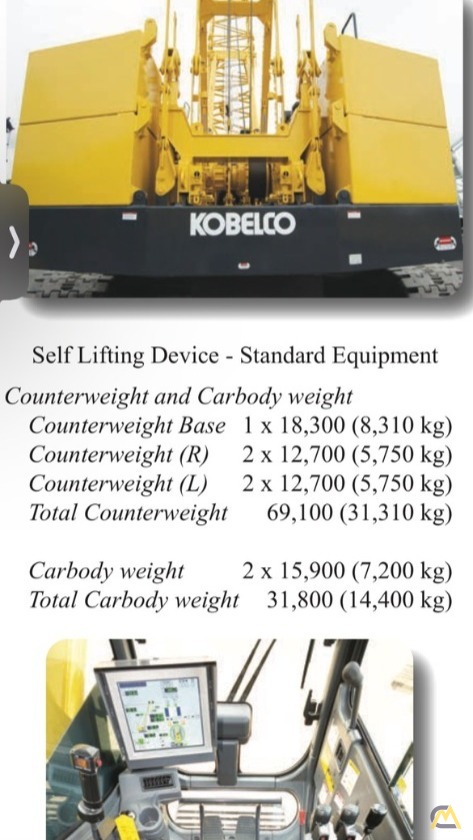 2017 Kobelco CK1100G-2 - Lattice Boom Crawler Crane - CranesList ID: 922 4