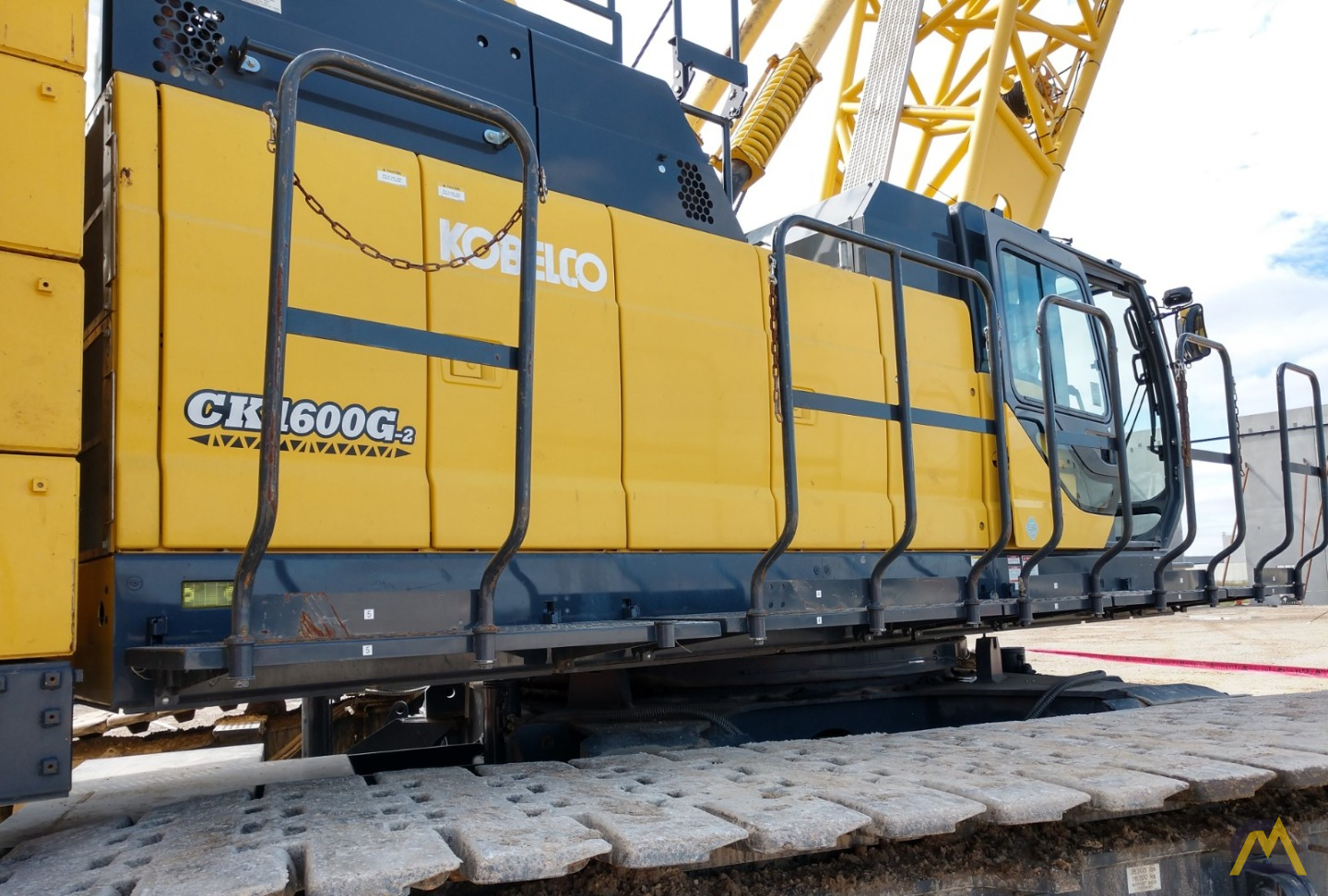 Kobelco CK1600G-2 160-Ton Lattice Boom Crawler Crane 4