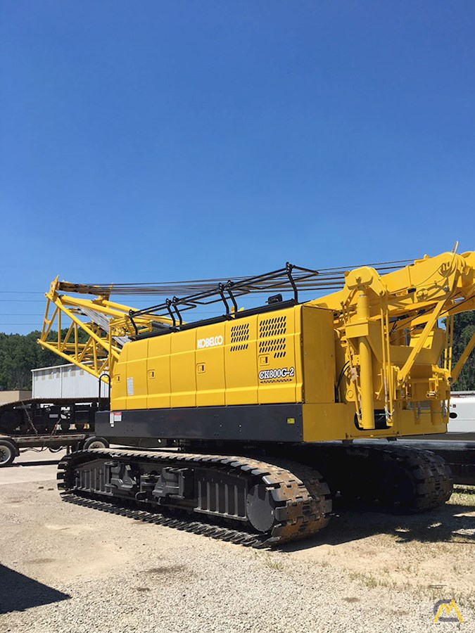 Kobelco CK800G-2 80-Ton Lattice Boom Crawler Crane 3