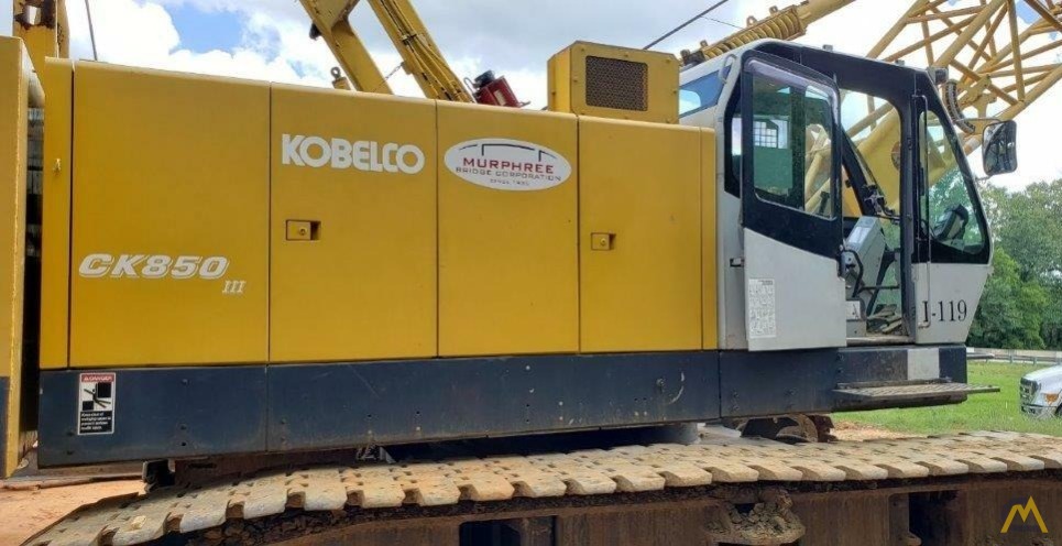 Kobelco CK850G-III 85-ton Lattice Boom Crawler Crane 2