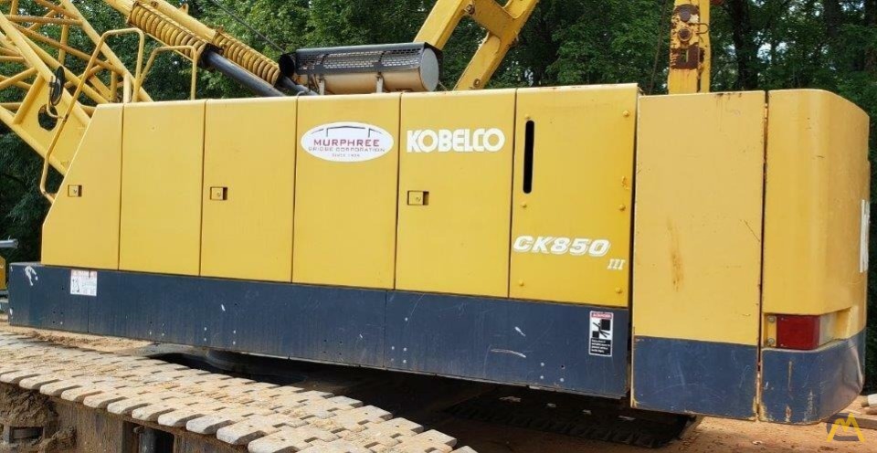 Kobelco CK850G-III 85-ton Lattice Boom Crawler Crane 4