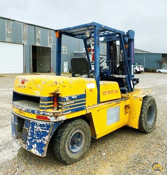 komatsu forklift year by serial number