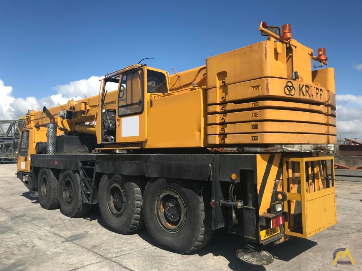 Krupp KMK 4070 70ton All Terrain Crane For Sale Hoists & Material