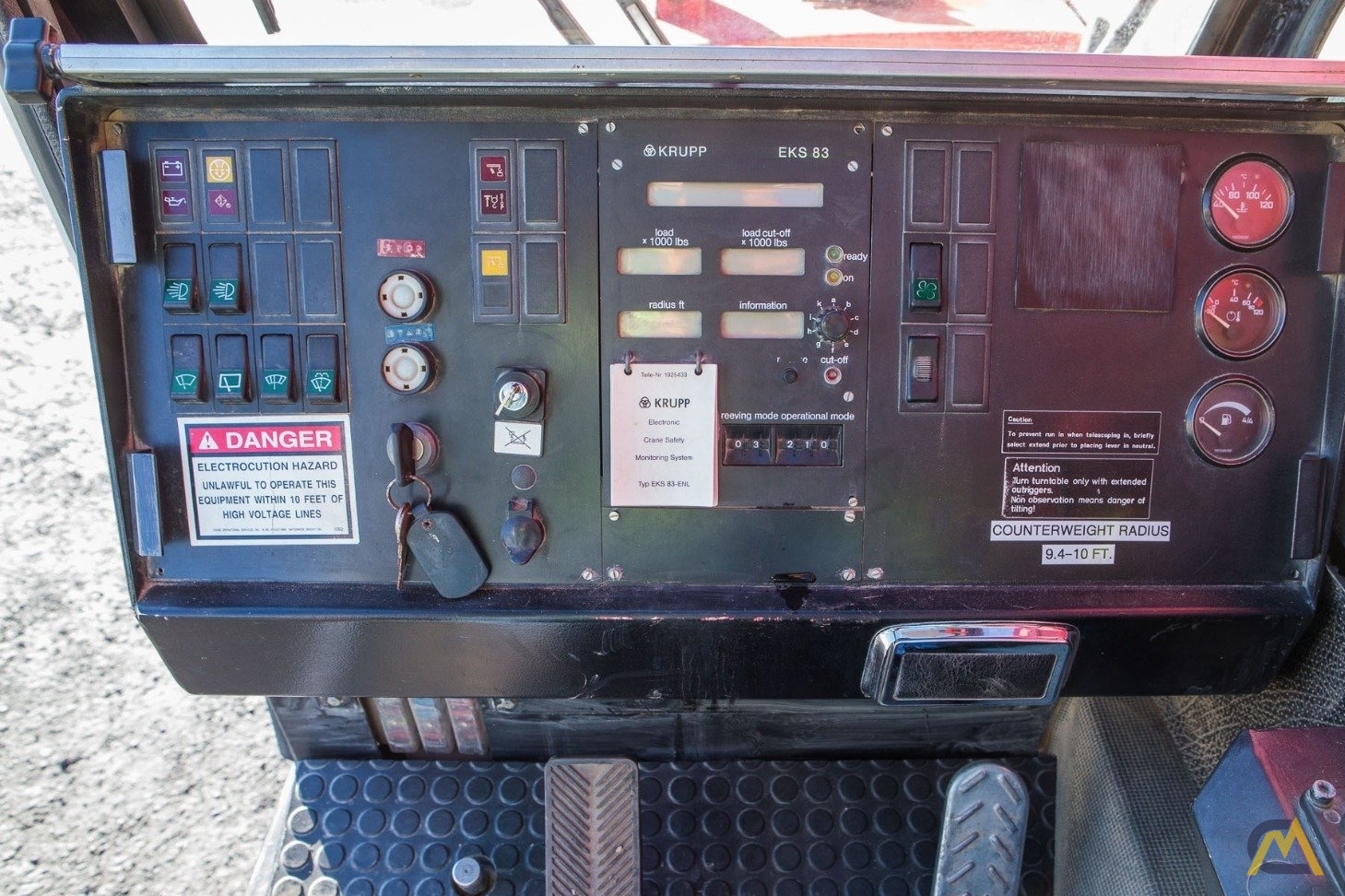 Krupp KMK 5110 110-Ton All Terrain Crane 6