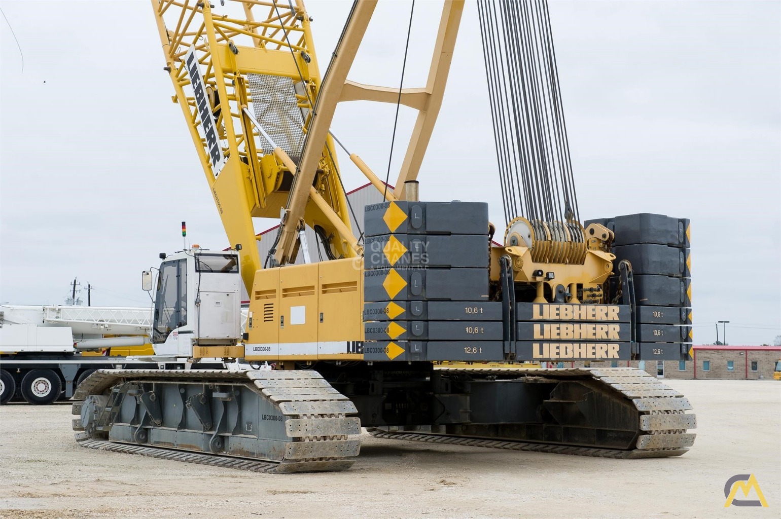 Liebherr LR 1280 300-Ton Lattice Boom Crawler Crane 12