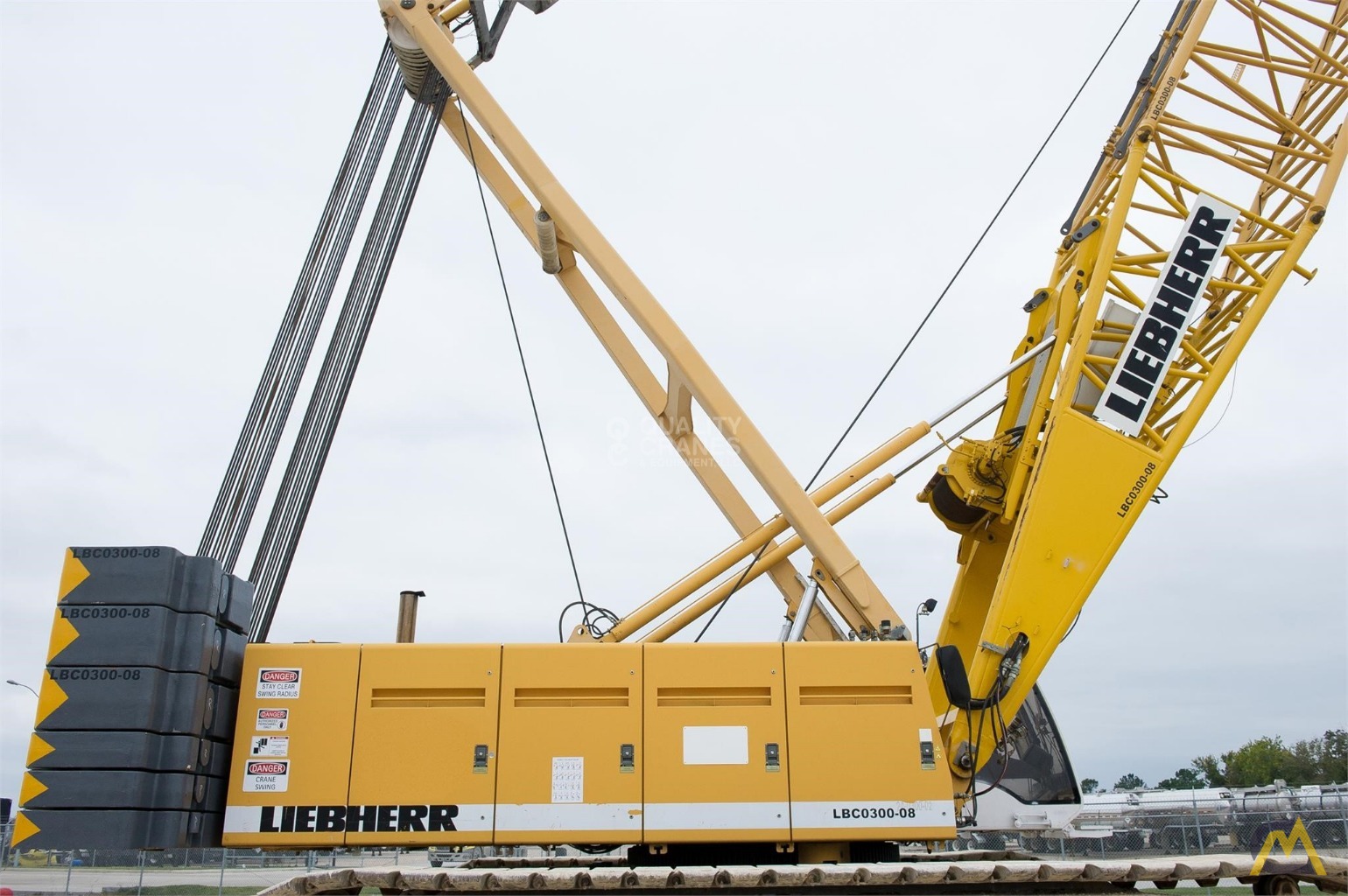 Liebherr LR 1280 300-Ton Lattice Boom Crawler Crane 14
