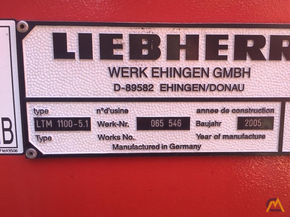 Liebherr LTM 1100-5.1 120-Ton All Terrain Crane 26