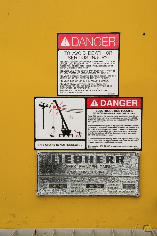 Liebherr LTM 1400 500-Ton All Terrain Crane 12