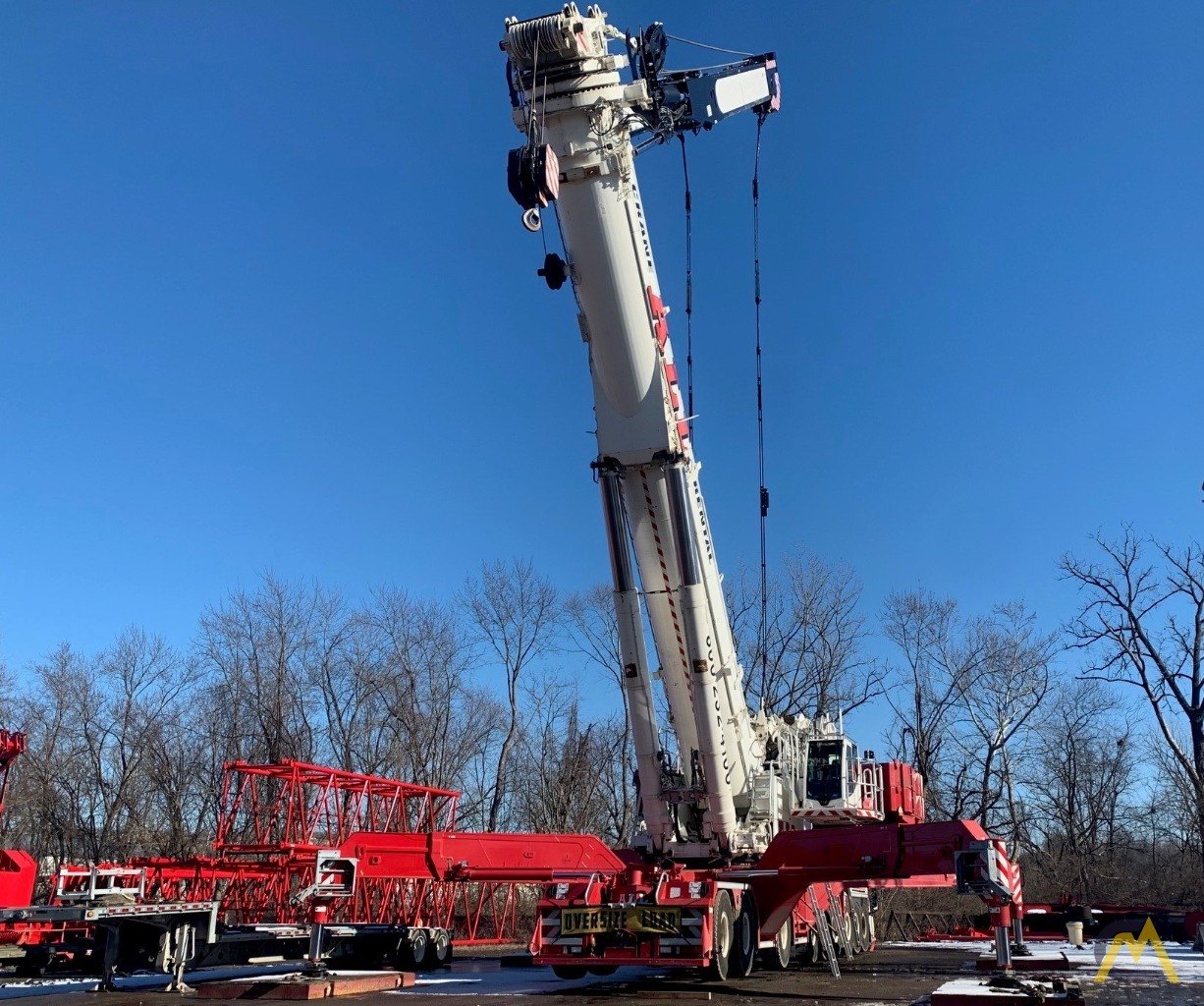 Liebherr LTM 1750-9.1 900-Ton All Terrain Crane For Sale Hoists