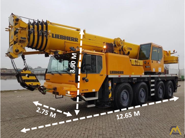 Liebherr LTM 1080-1 80-Ton All Terrain Crane 5