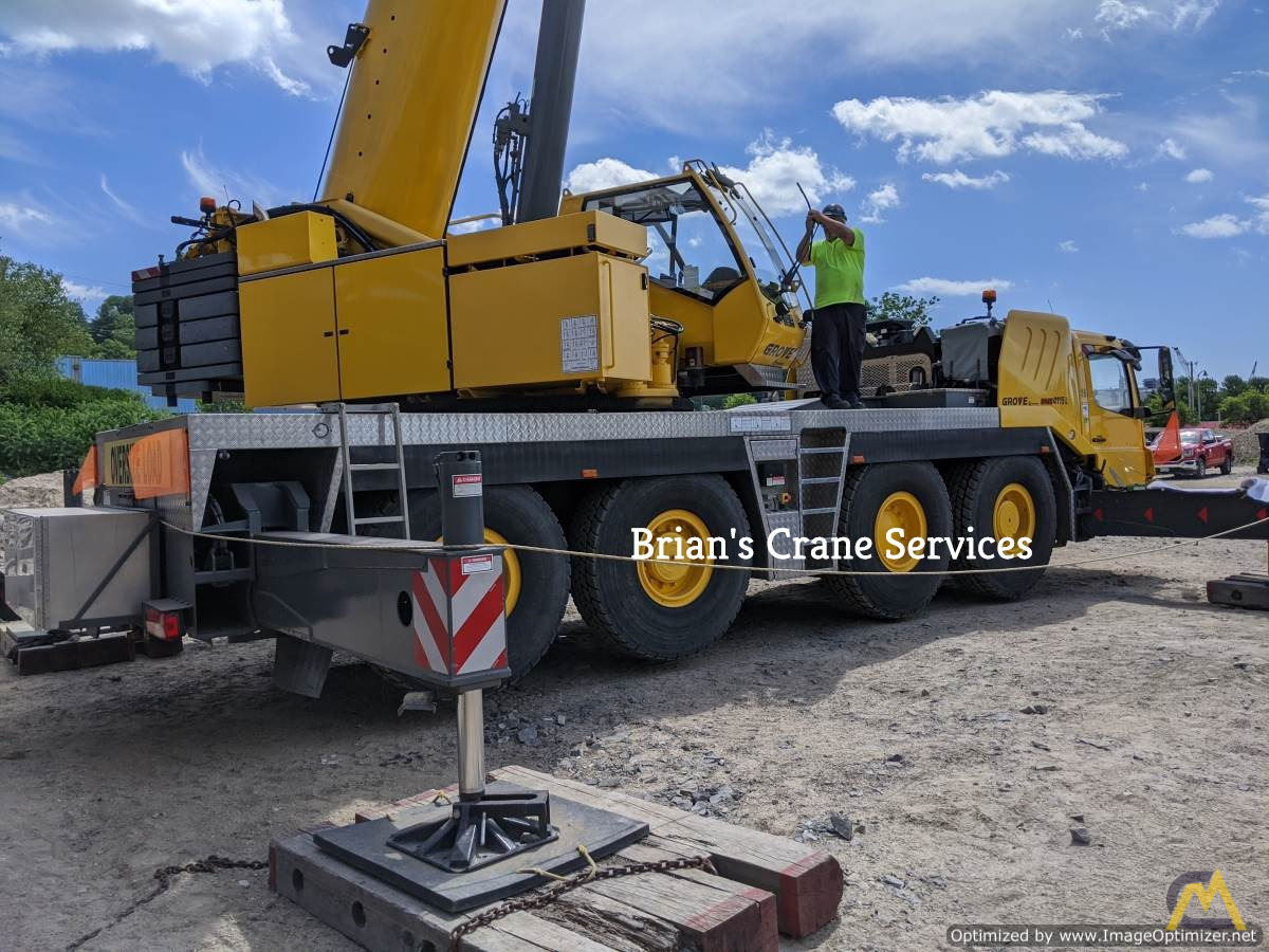 Like New Grove GMK4115L 115-Ton All Terrain Crane 2