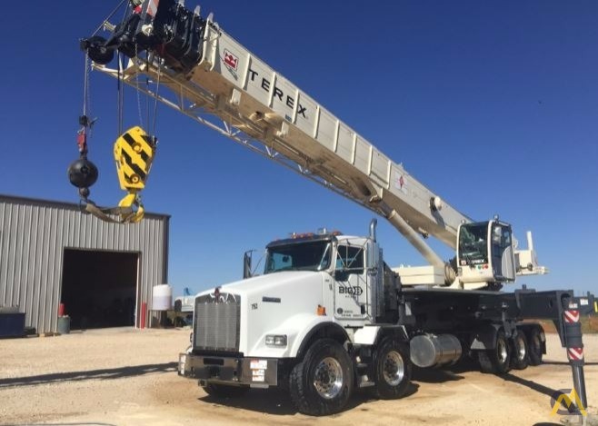 Like New Terex Crossover 8000 Boom Truck Crane 0