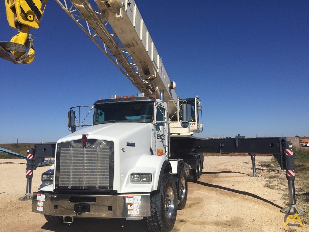 Terex Crossover 8000 80-Ton Boom Truck Crane on Kenworth 6