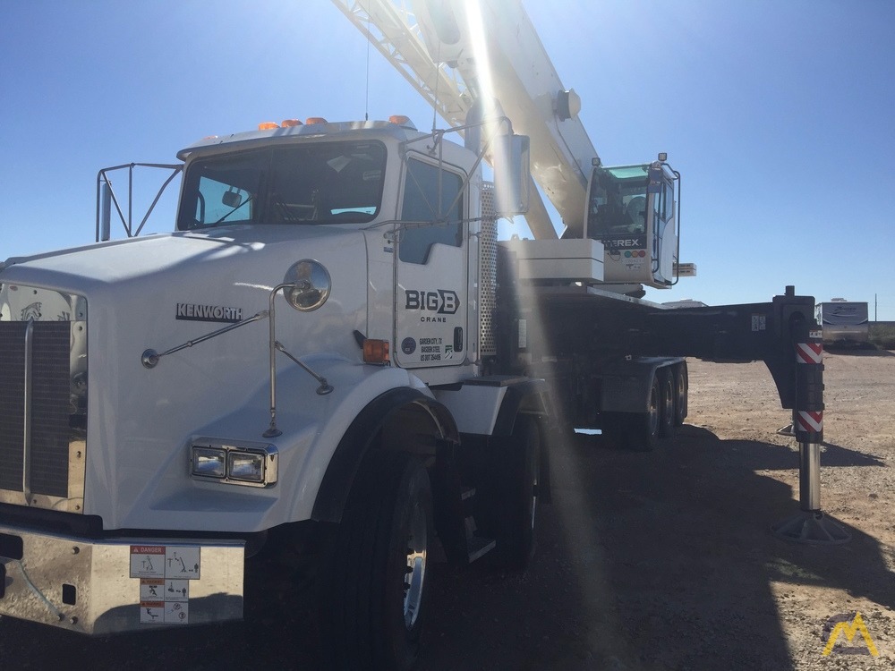 Terex Crossover 8000 80-Ton Boom Truck Crane on Kenworth 3