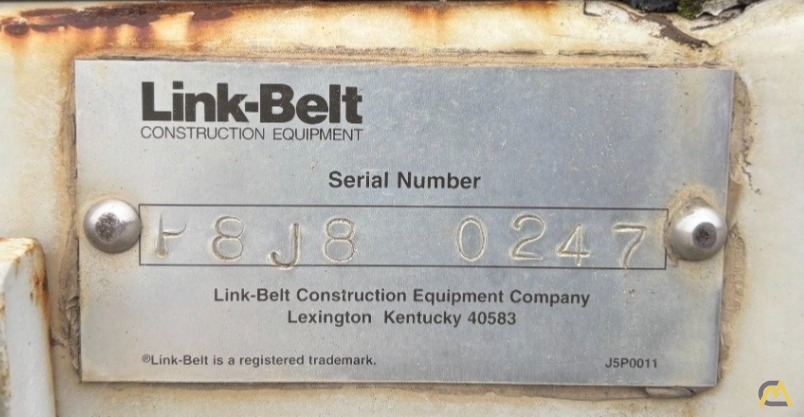 Link-Belt 138 HSL Lattice Boom Crawler Crane 15