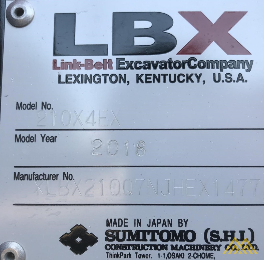 Link-Belt 210 X4 Excavator 6