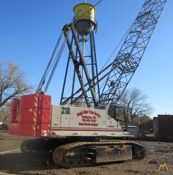 Link-Belt 218 HSL 110-Ton Lattice Boom Crawler Crane 2