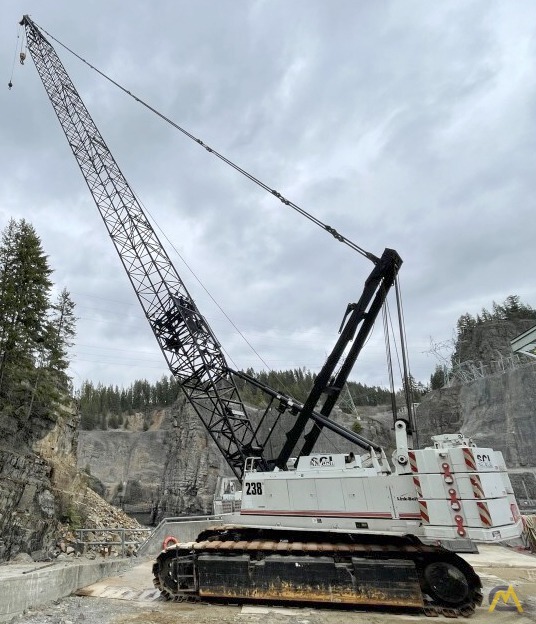 Link-Belt 238 HYLAB 5 / 238 HSL 150-ton Lattice Boom Crawler Crane 9
