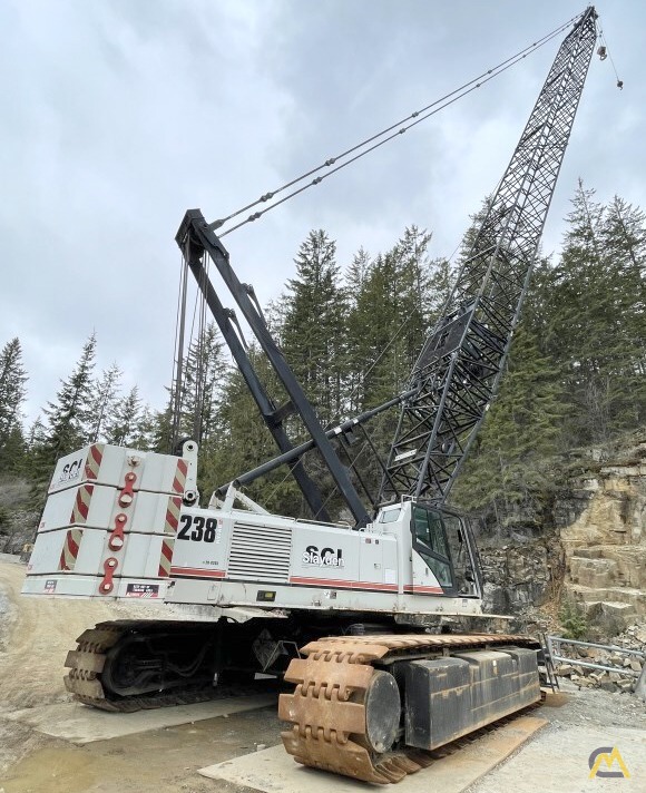 Link-Belt 238 HYLAB 5 / 238 HSL 150-ton Lattice Boom Crawler Crane 11