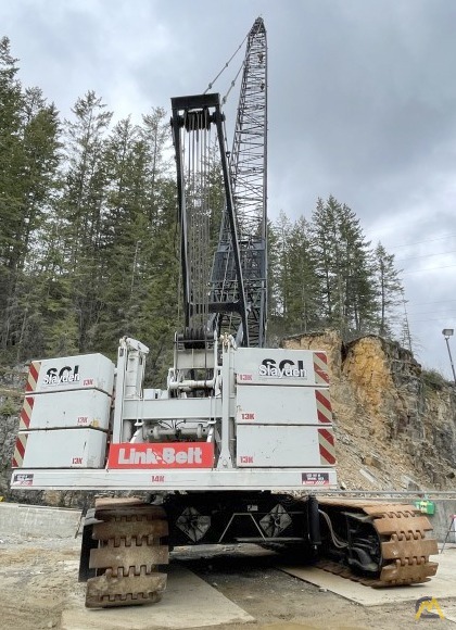 Link-Belt 238 HYLAB 5 / 238 HSL 150-ton Lattice Boom Crawler Crane 12