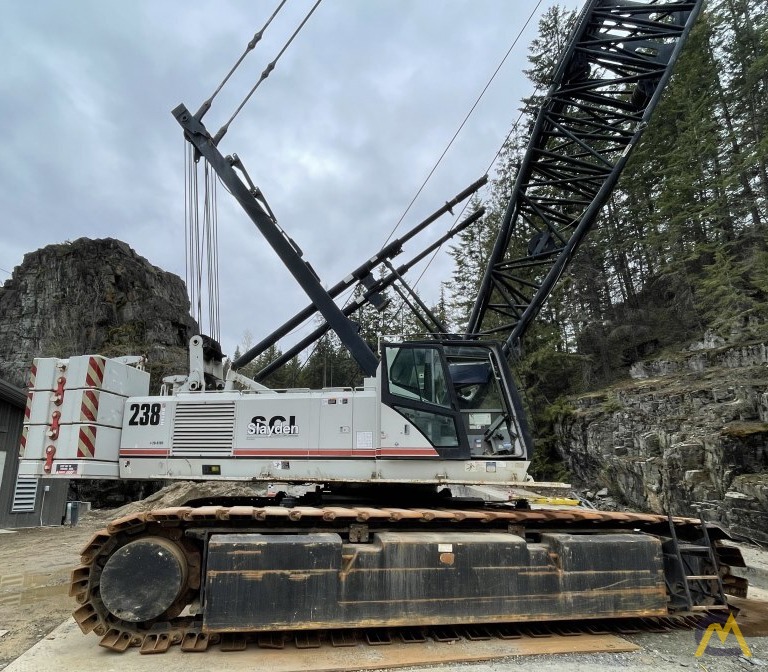 Link-Belt 238 HYLAB 5 / 238 HSL 150-ton Lattice Boom Crawler Crane 3