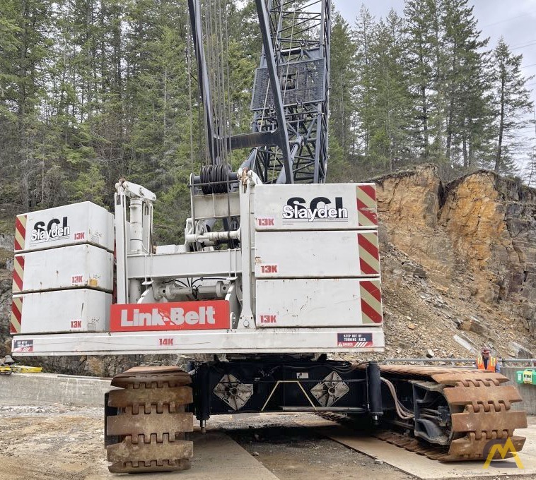 Link-Belt 238 HYLAB 5 / 238 HSL 150-ton Lattice Boom Crawler Crane 17