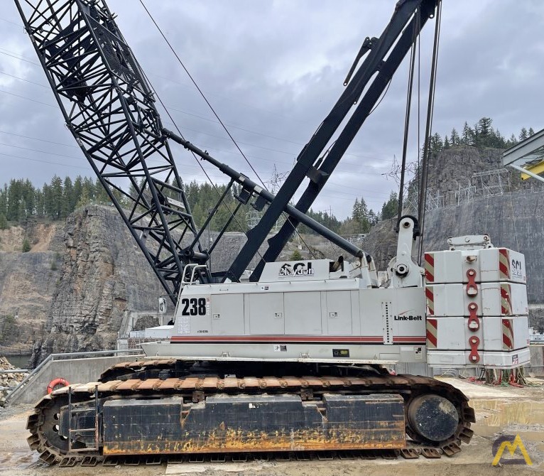 Link-Belt 238 HYLAB 5 / 238 HSL 150-ton Lattice Boom Crawler Crane 5