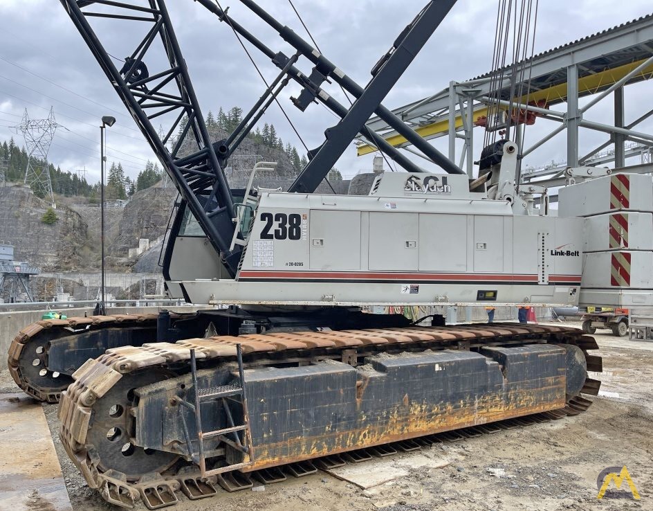 Link-Belt 238 HYLAB 5 / 238 HSL 150-ton Lattice Boom Crawler Crane 4