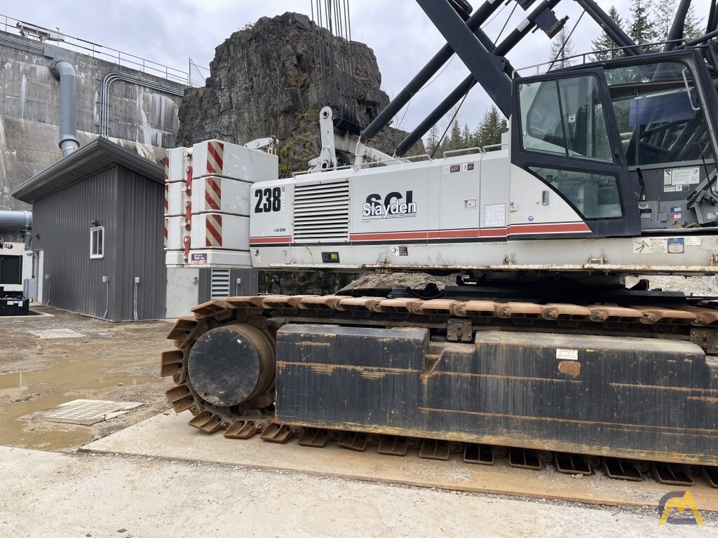 Link-Belt 238 HYLAB 5 / 238 HSL 150-ton Lattice Boom Crawler Crane 53