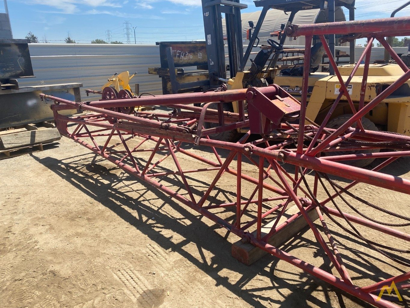 Link-Belt 60' Complete Tubular Jib Tip Fits: 238/238A/238B - CranesList ID: 924 3
