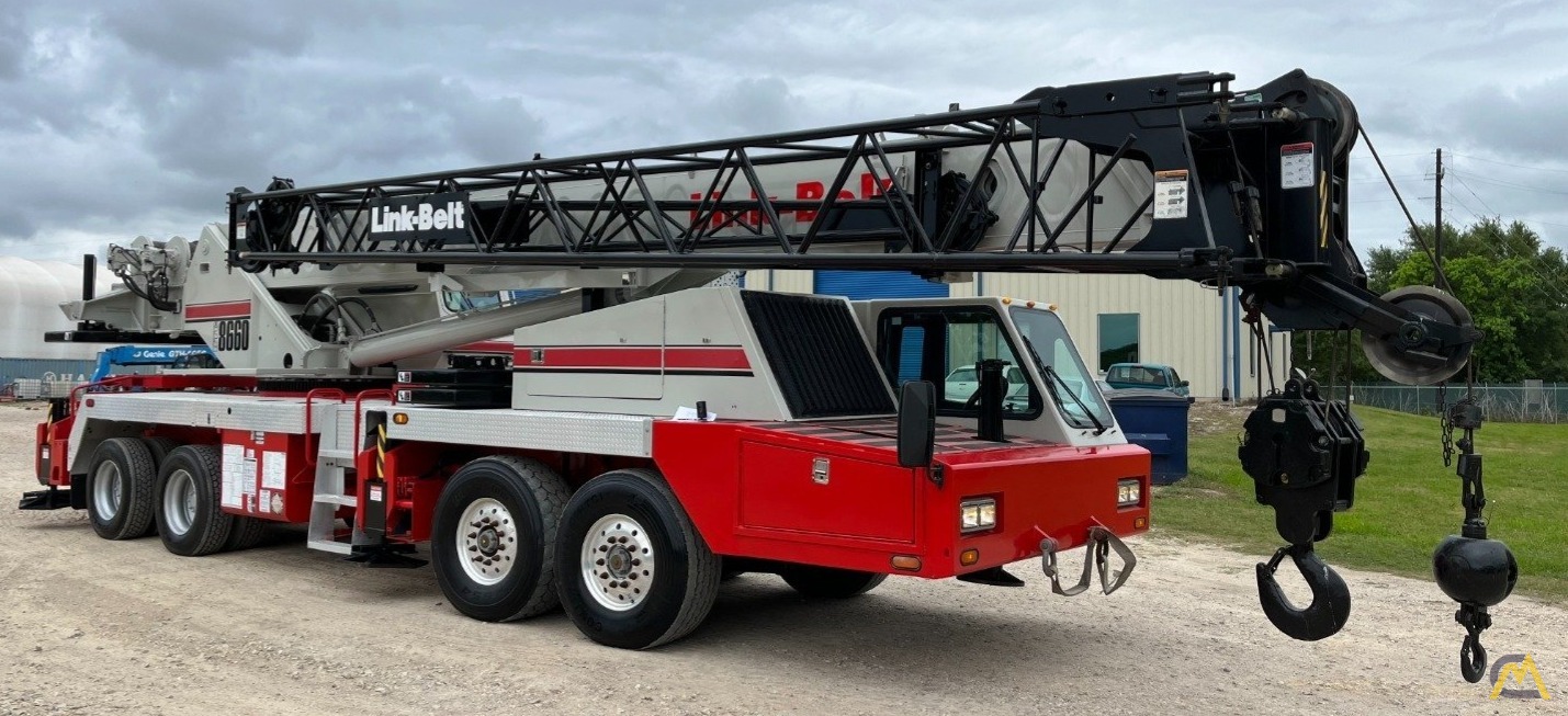 Link-Belt HTC-8660 Series II Telescopic Boom Hydraulic Truck Crane 0