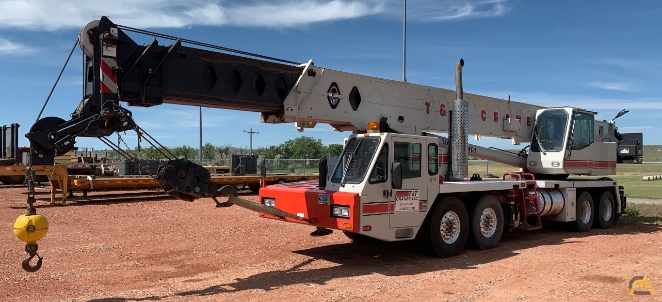 Link-Belt HTC-8670 70-Ton Hydraulic Truck Crane For Sale Hoists
