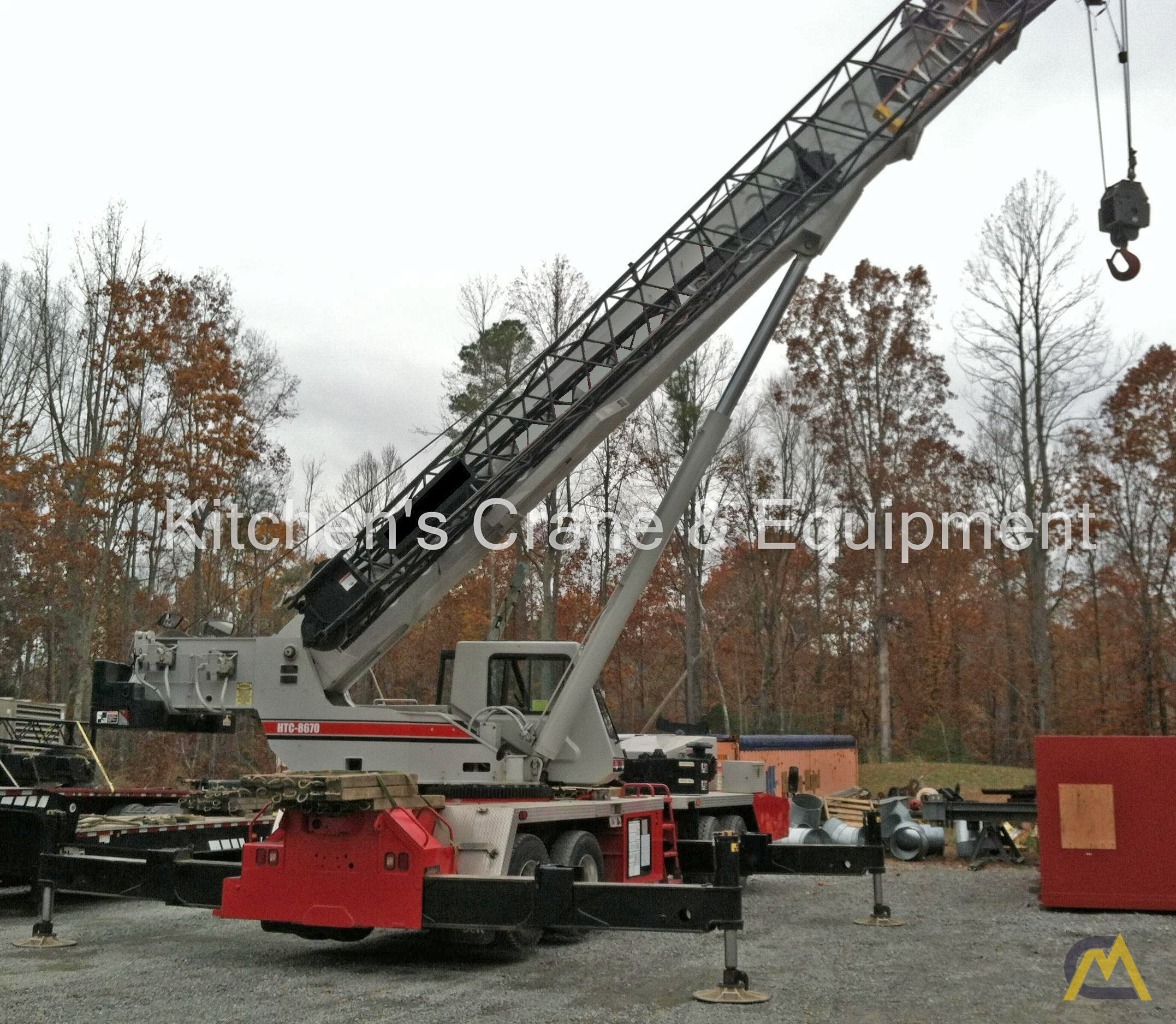 Link-Belt HTC-8670 70-Ton Hydraulic Truck Crane 0