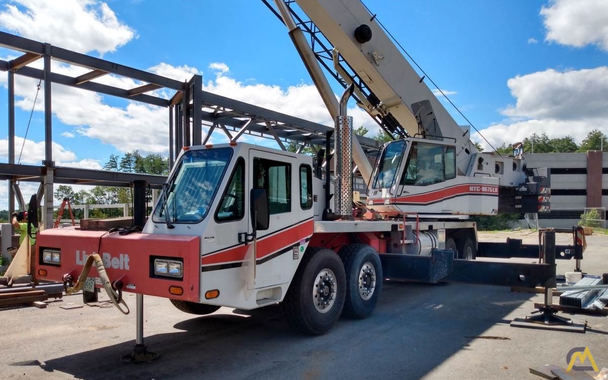 Link-Belt HTC-8675 LB 75-Ton Hydraulic Truck Crane 0