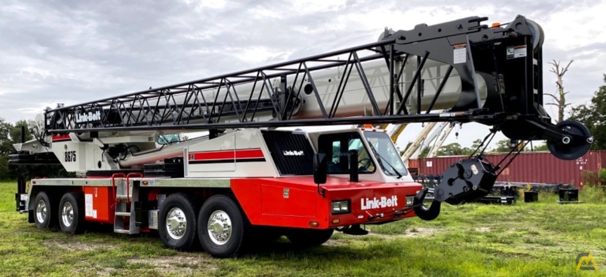 SOLD Link-Belt HTC-8675 Series II Telescopic Boom Hydraulic Truck Crane 1