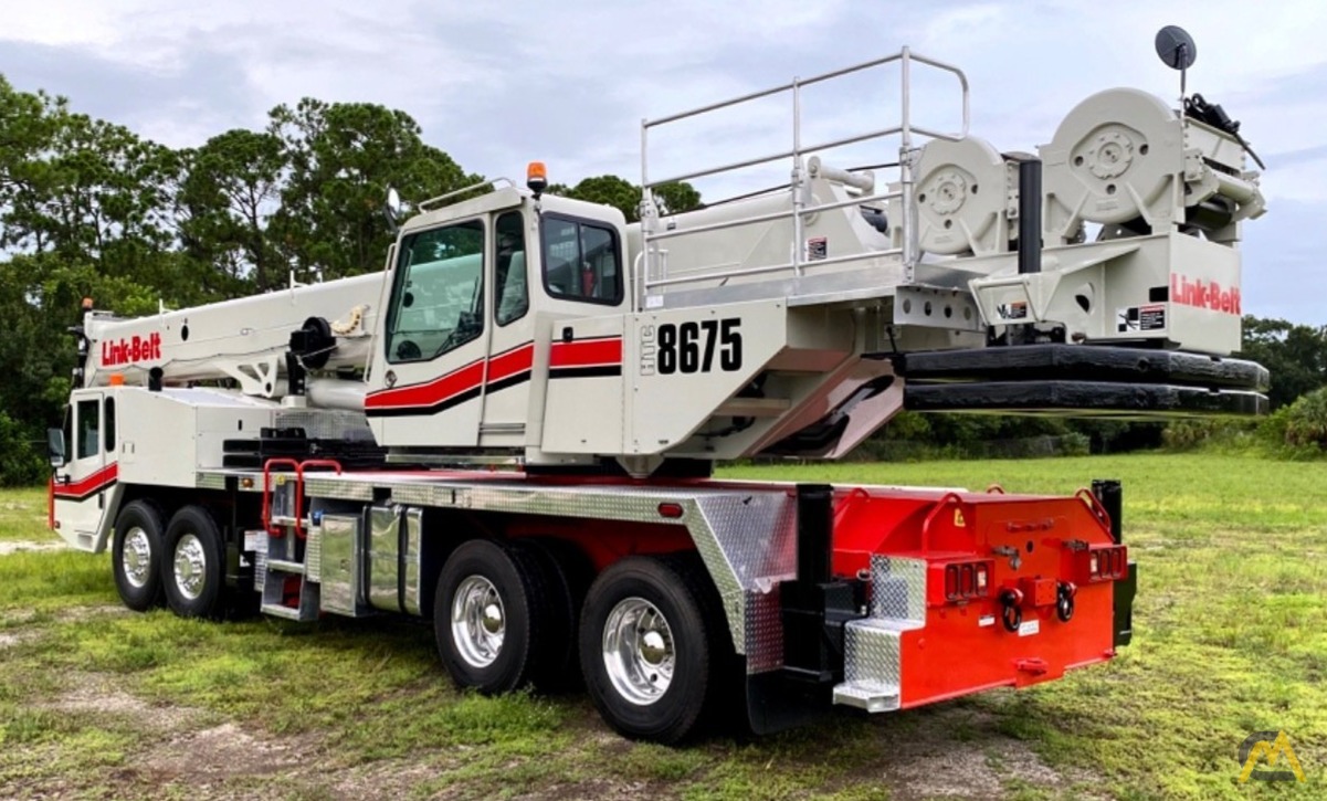 SOLD Link-Belt HTC-8675 Series II Telescopic Boom Hydraulic Truck Crane 3