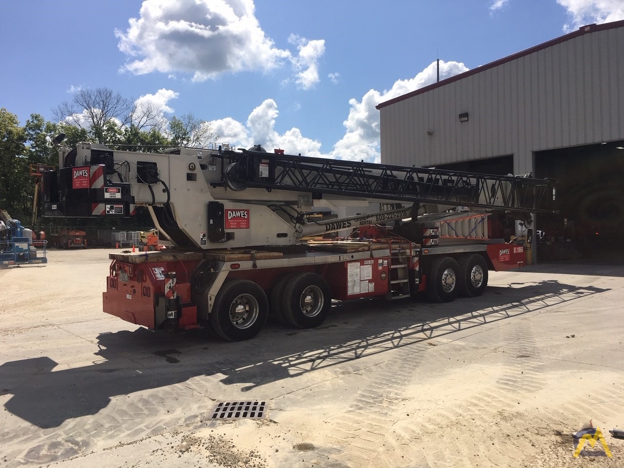 LinkBelt HTC8675 LB 75Ton Hydraulic Truck Crane For Sale Hoists