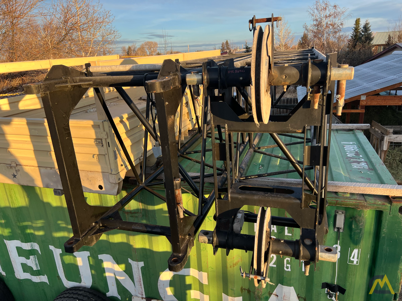 Link-Belt HTC-8690 2 x 16' tubular lattice jib extensions - CranesList ID: 951 12