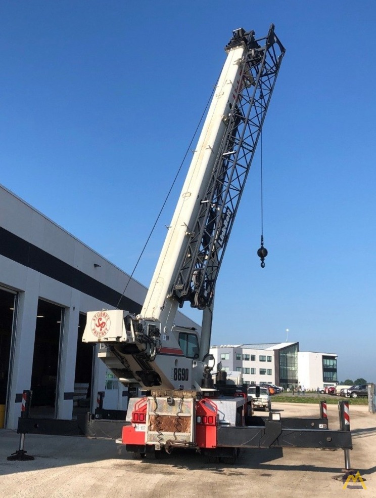 Link-Belt HTC-8690 90-ton Telescopic Boom Hydraulic Truck Crane 4