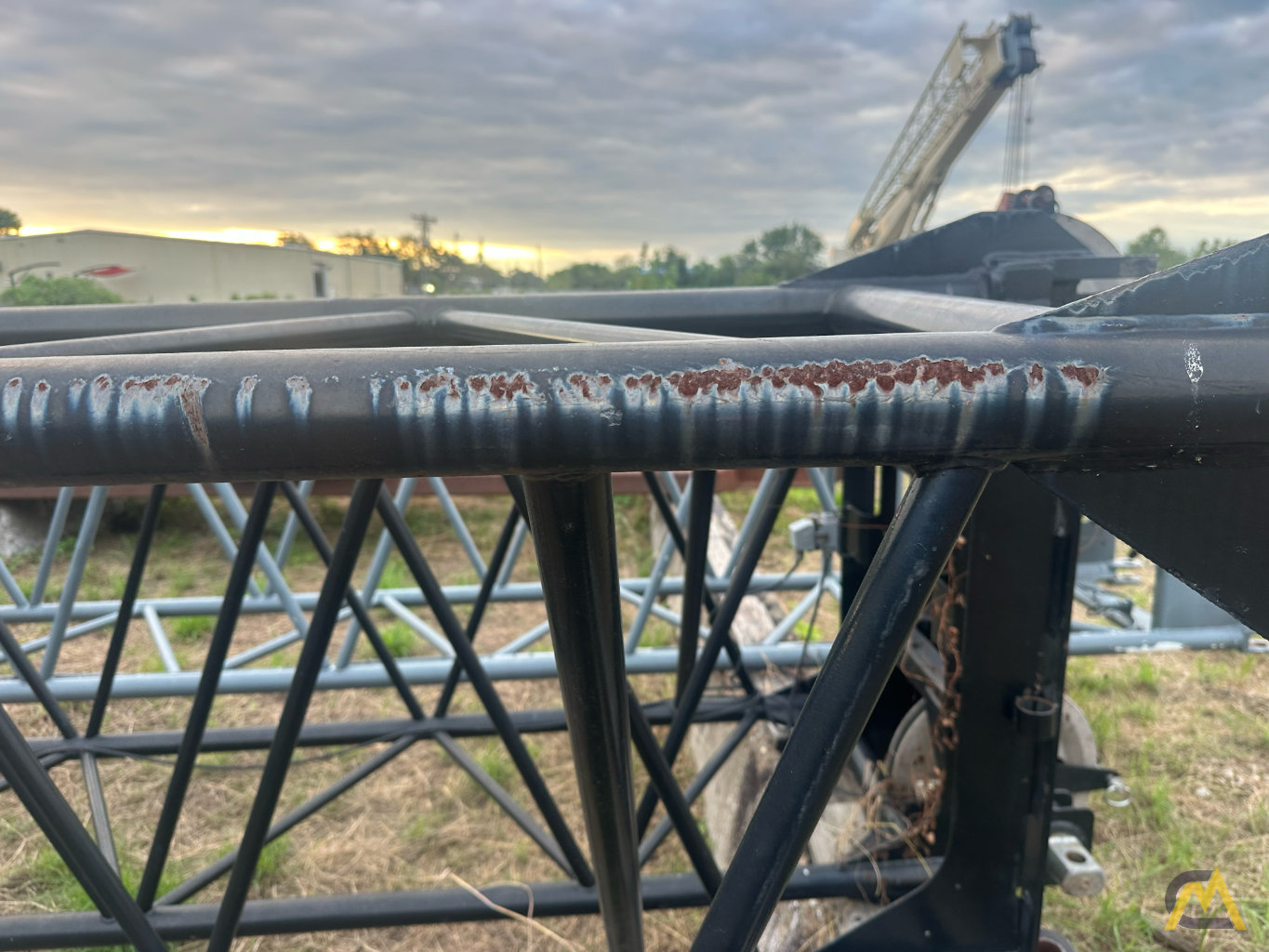 Link-Belt HTC-8690 2 x 16' tubular lattice jib extensions - CranesList ID: 951 7