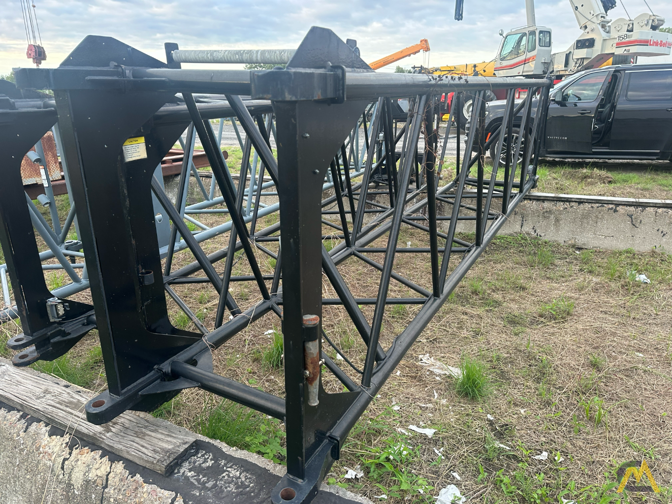 Link-Belt HTC-8690 2 x 16' tubular lattice jib extensions - CranesList ID: 951 3